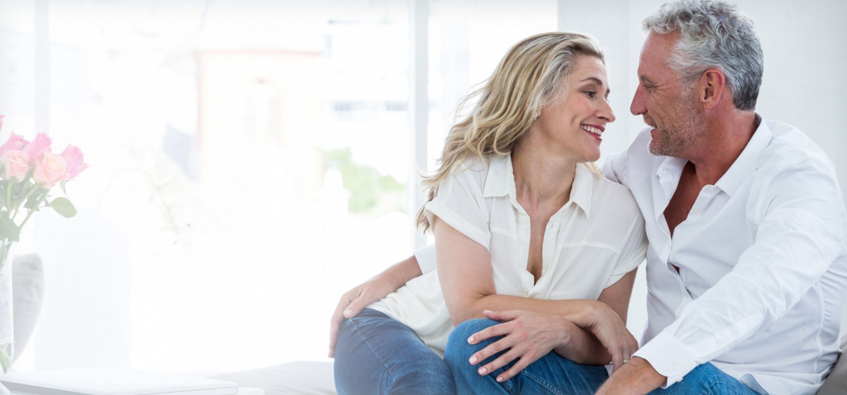 mature couple intimacy