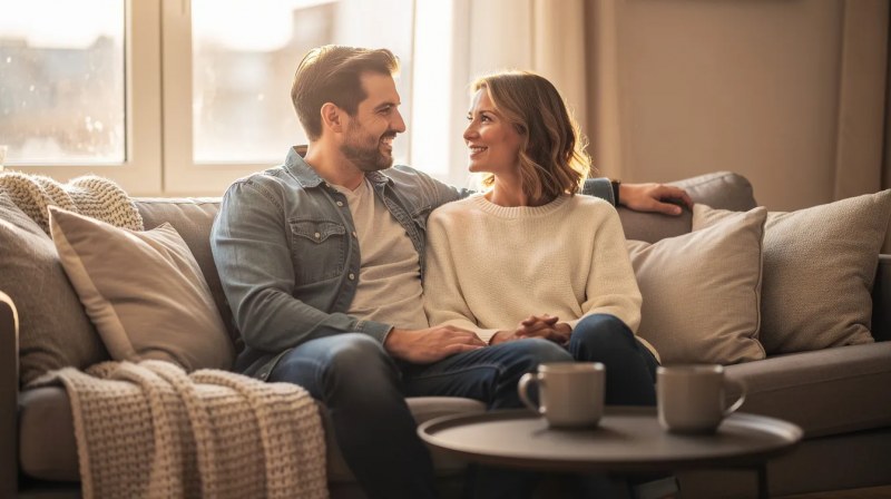 Relaxedcoupleoncouch