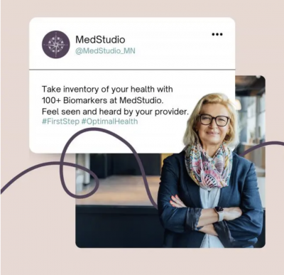 100+ Biomarkers - Customized Hormone Treatment Plan.